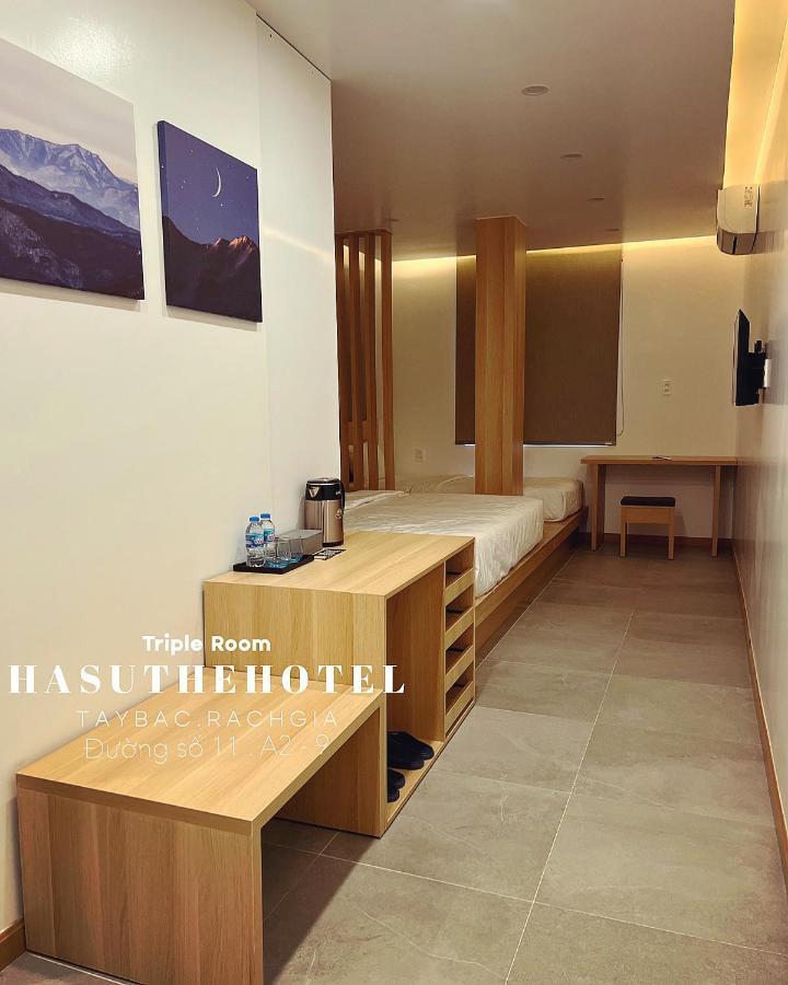 Hasu The Hotel - Rach Gia Bagian luar foto